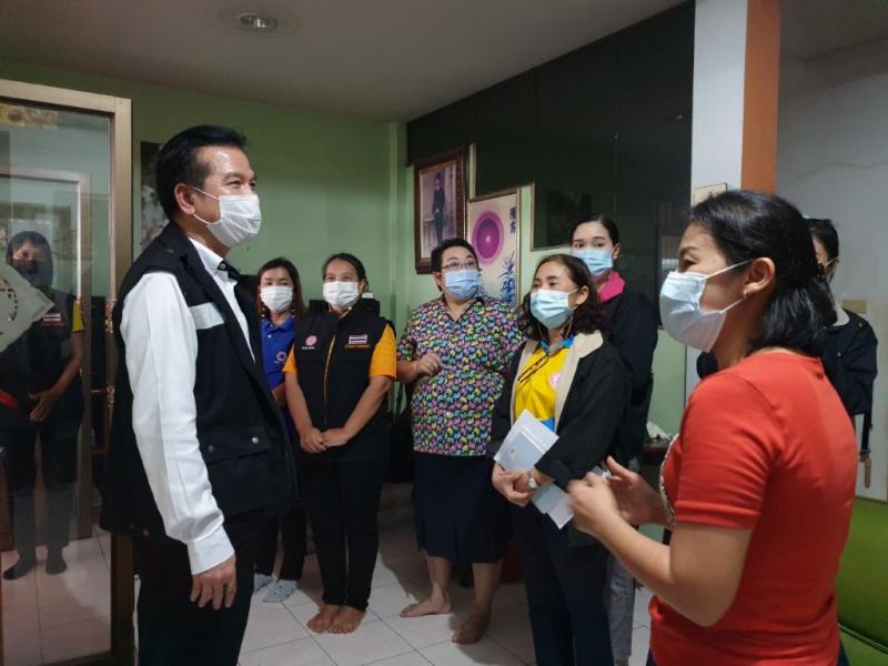 ผต.พม. ลงพื้นที่เย�
