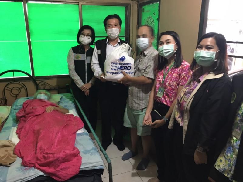 ผต.พม. ลงพื้นที่เย�