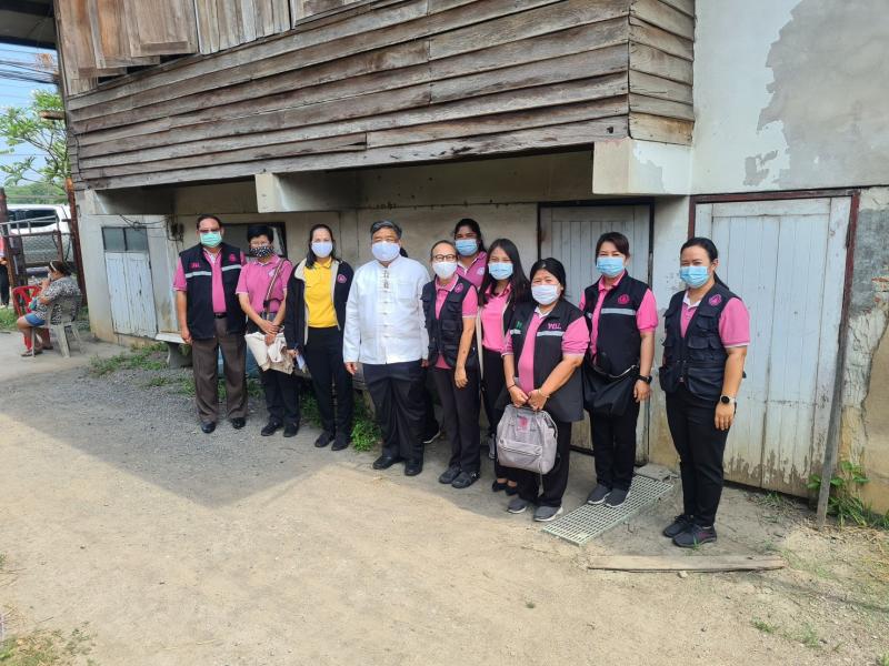 ผต.พม. ลงพื้นที่จั�