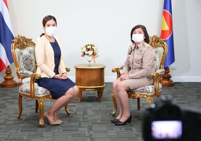 ปลัด พม. บันทึกเทป�