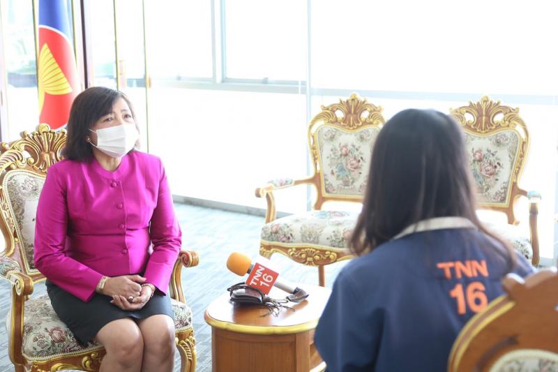 ปลัด พม. ให้สัมภาษ�