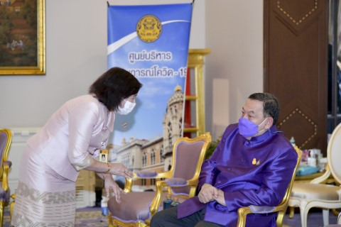 รมว.พม. เข้าร่วมพิ�