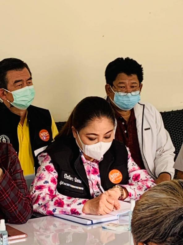 รองปลัด พม. ลงพื้น�