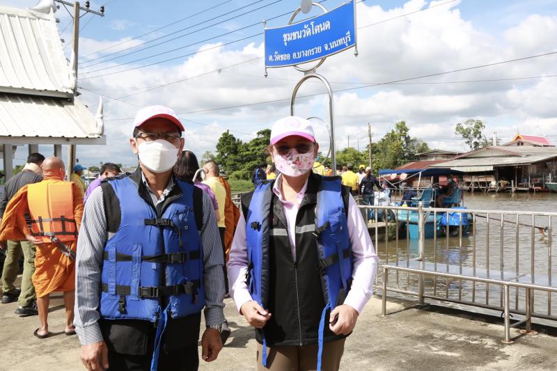 รองปลัดพม.ลงพื้นท�