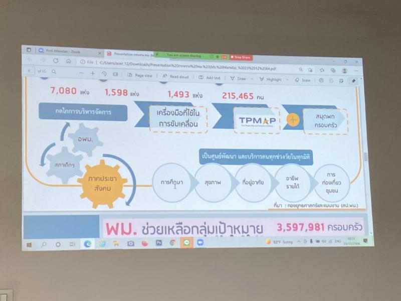 ผช.ปลัดพม.เป็นวิทย