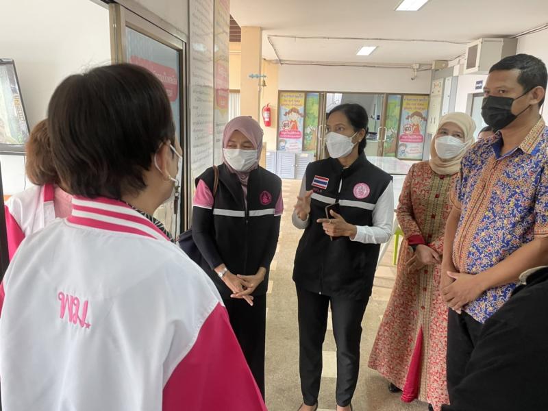 ปลัดพม.ตรวจเยี่ยม�