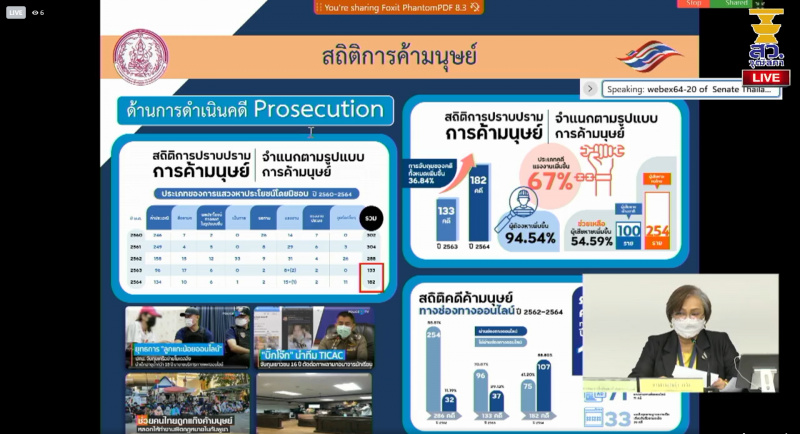 รองปลัดพม.เข้าแถล�