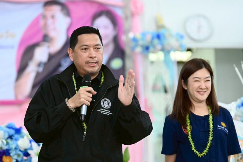รมว.พม. ร่วมกับ รมช.
