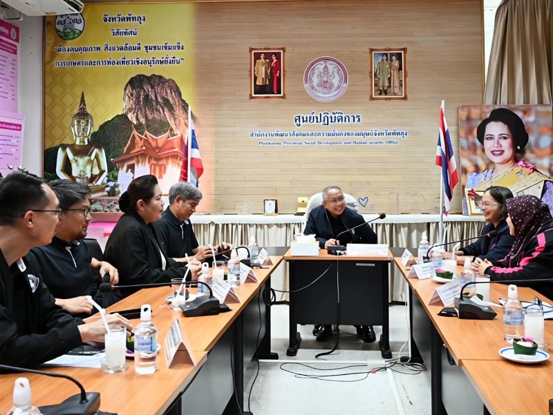 ปลัด พม. ลงพื้นที่�