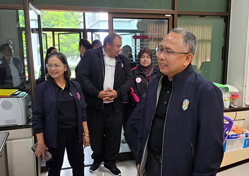 ปลัด พม. ลงพื้นที่�