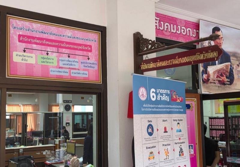 ปลัด พม. ลงพื้นที่�