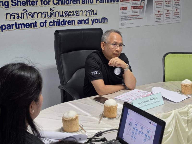 ปลัด พม. ลงพื้นที่�