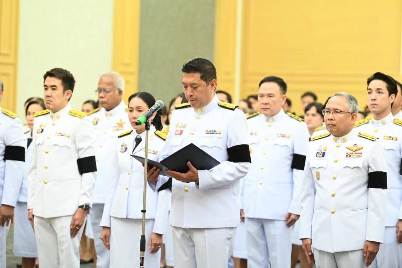 พม. จัดพิธีลงนามถว