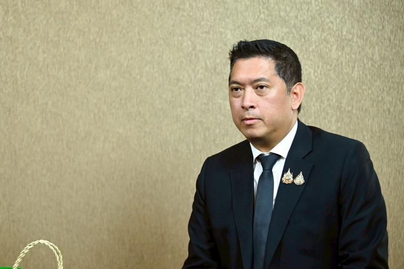 รมว.พม. ให้สัมภาษณ�