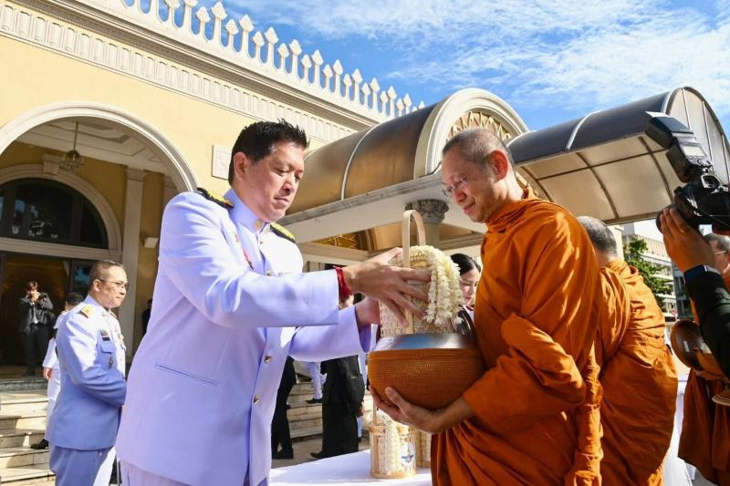 รมว.พม. ร่วมพิธีบำ�
