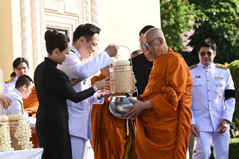 รมว.พม. ร่วมพิธีบำ�