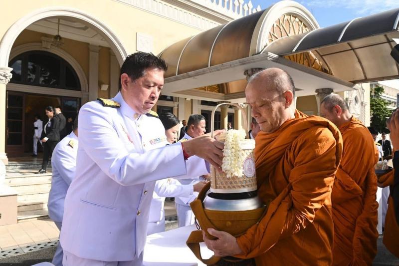 รมว.พม. ร่วมพิธีบำ�