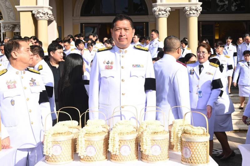 รมว.พม. ร่วมพิธีบำ�