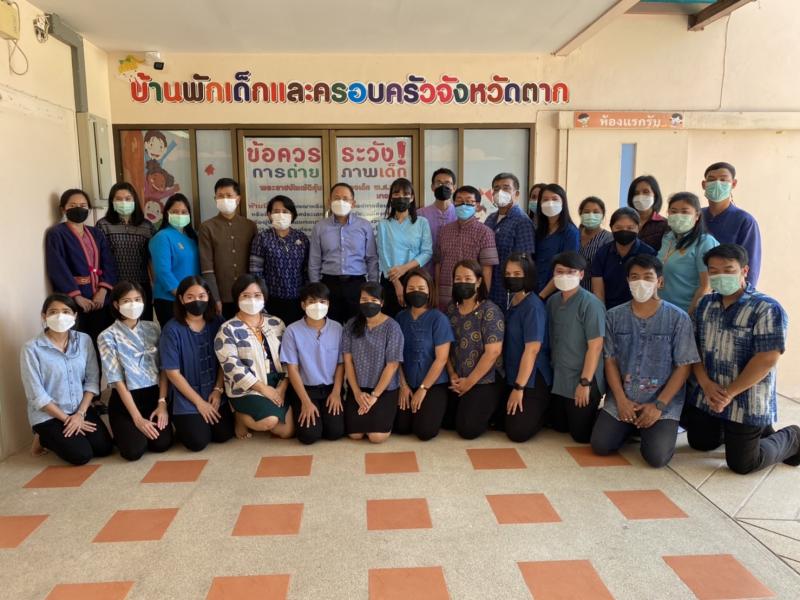 รองปลัดพม.ลงพื้นท�