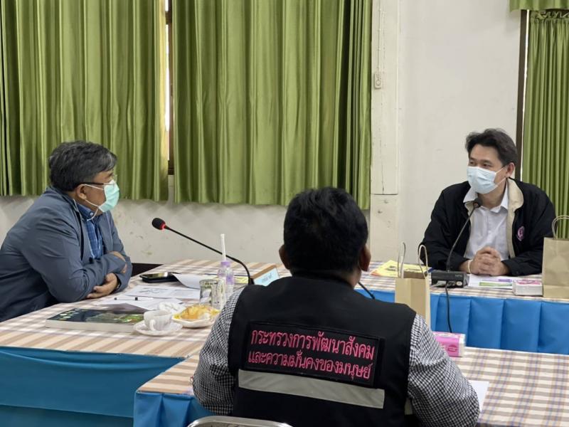ผต.พม.ลงพื้นที่ ณ น�