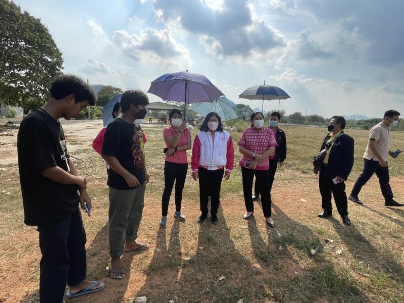 ผต.พม. ลงพื้นที่จั�