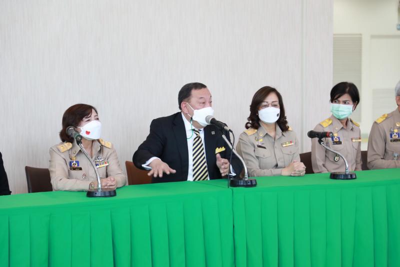 รมว.พม.แถลงข่าวควา