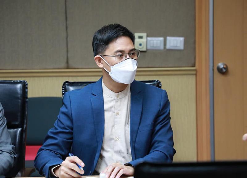 รมว.พม.ให้สัมภาษณ์