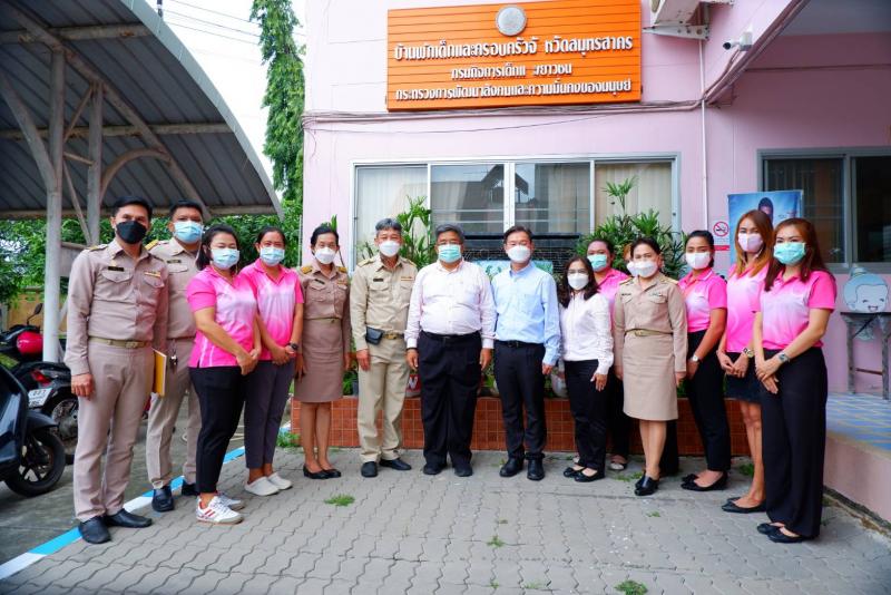 ผต.พม. ลงพื้นที่ตร�