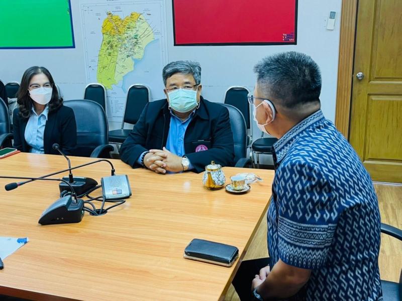 ผต.พม. ลงพื้นที่ตร�