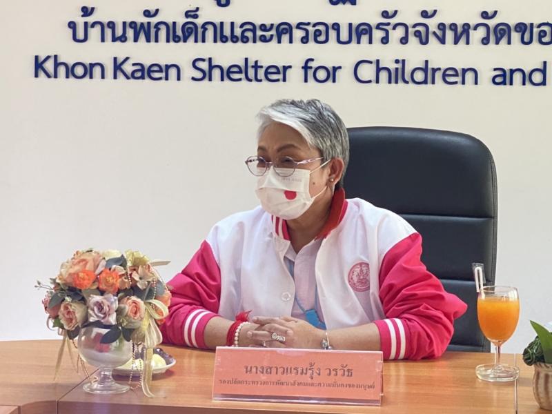 รองปลัดพม. ลงพื้นท
