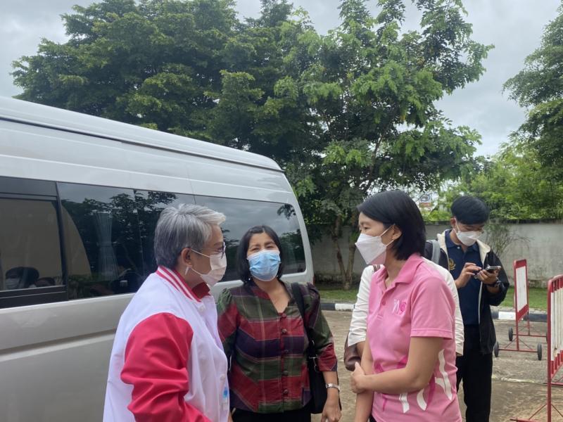 รองปลัดพม. ลงพื้นท