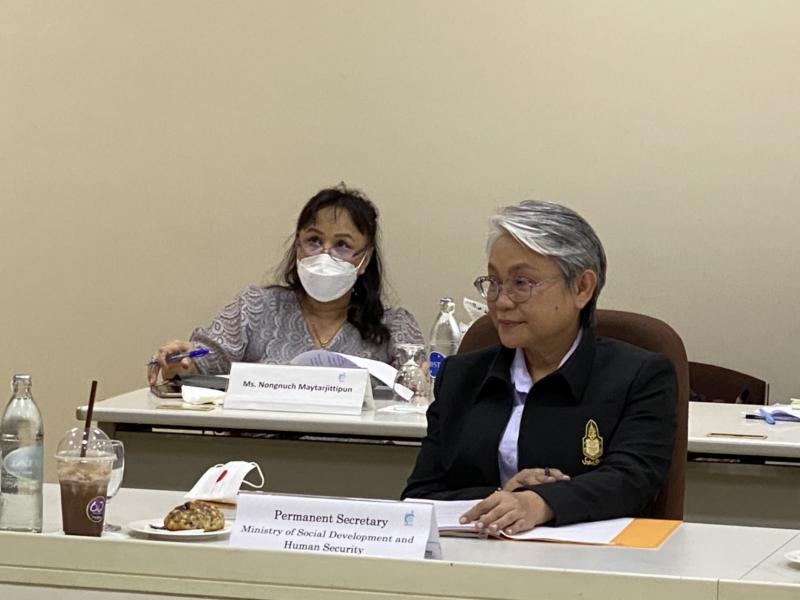 รองปลัดพม.ร่วมประ�