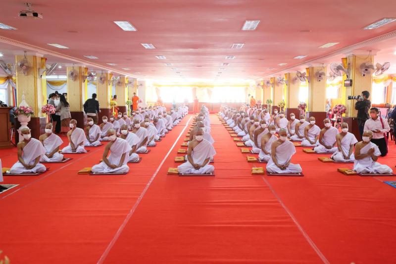 พม. จัดพิธีบรรพชาอ
