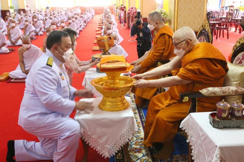 พม. จัดพิธีบรรพชาอ