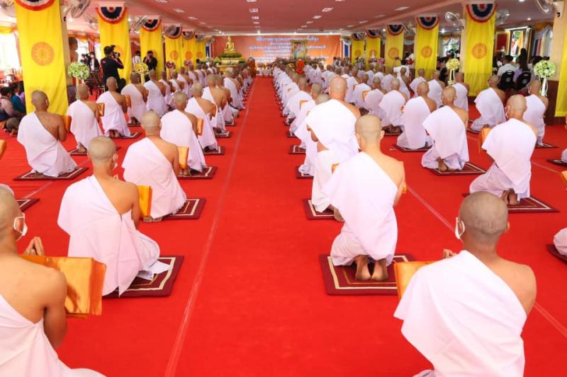 พม. จัดพิธีบรรพชาอ