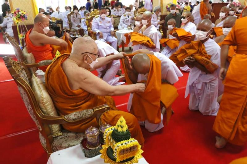 พม. จัดพิธีบรรพชาอ