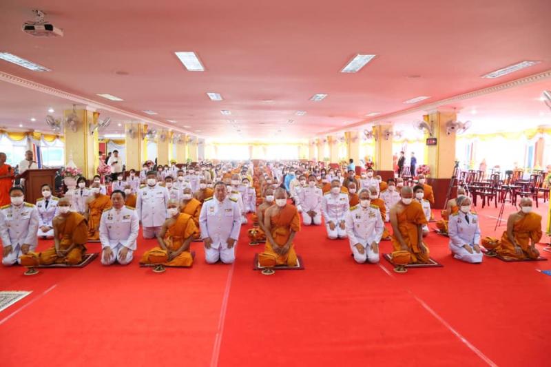 พม. จัดพิธีบรรพชาอ