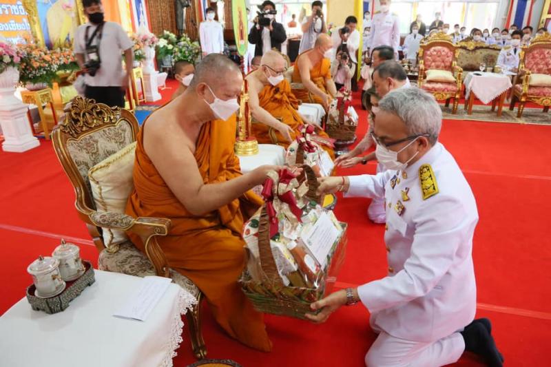 พม. จัดพิธีบรรพชาอ