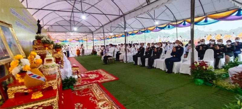 พม. ร่วมพิธีเจริญพ