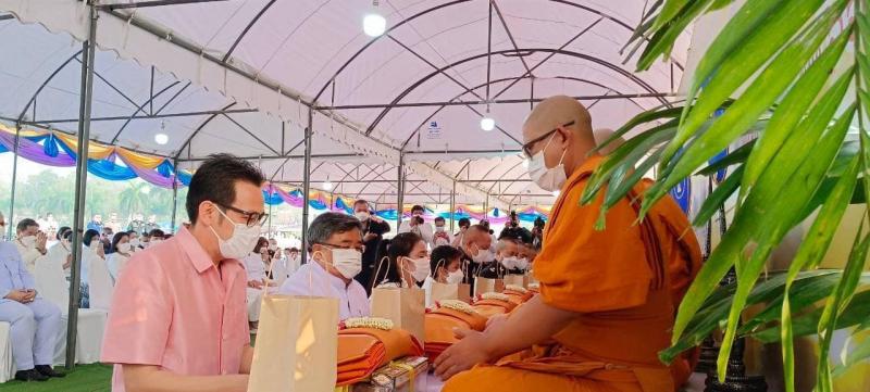 พม. ร่วมพิธีเจริญพ
