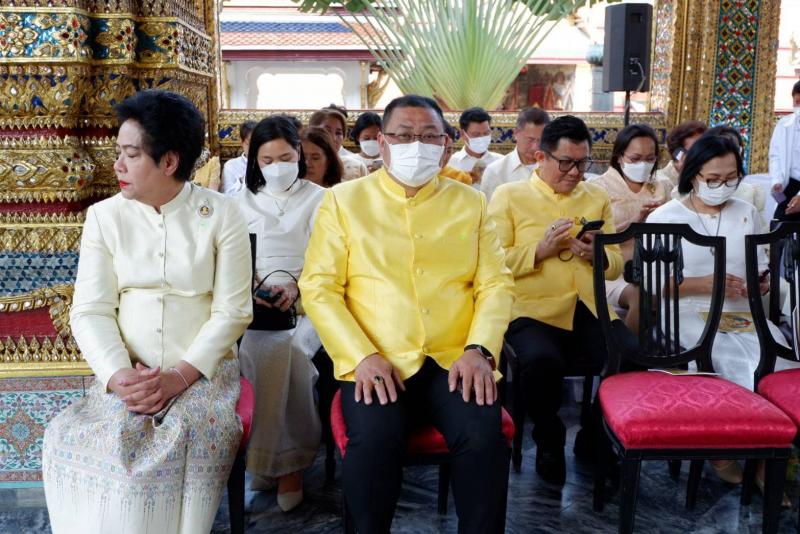 พม. ร่วมพิธีเจริญพ