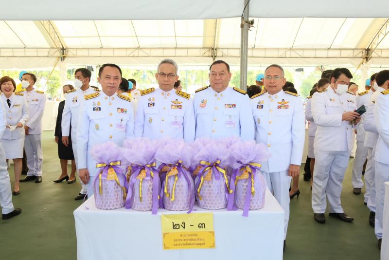 พม. ร่วมพิธีทำบุญต