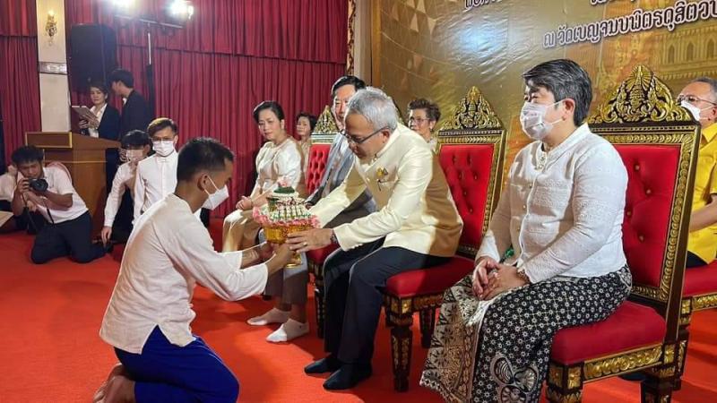 พม. จัดงานบุญ พิธี�