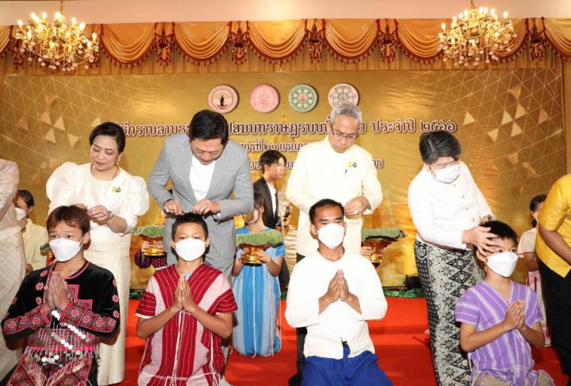 พม. จัดงานบุญ พิธี�