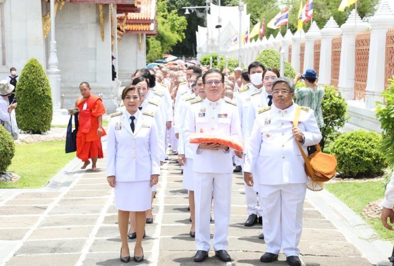 พม. จัดพิธีบรรพชาอ