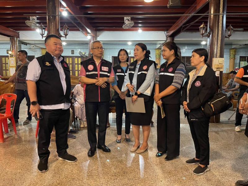 ปลัด พม. นำทีม พม.หน