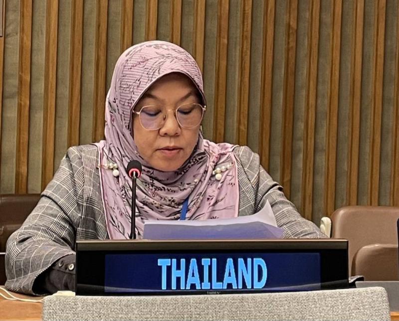 พม. ร่วมประชุม UN ย้�