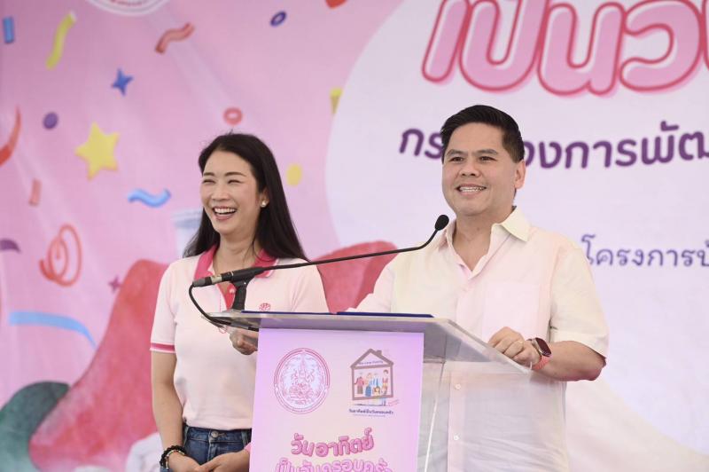 วราวุธ รมว.พม. พร้อ�
