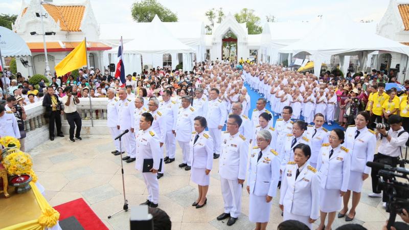 พม. จัดพิธีบรรพชาอ