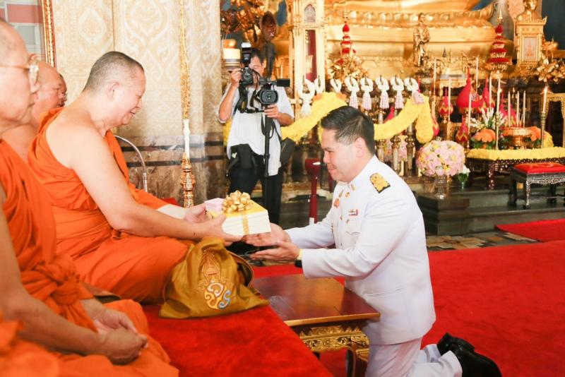 พม. จัดพิธีบรรพชาอ